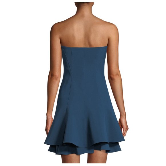 Tansy Strapless Ruffle Mini Dress - Picture 3 of 4
